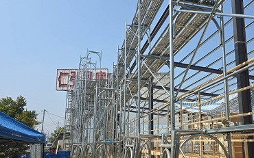JS鷹架大型南投鷹架工程經驗